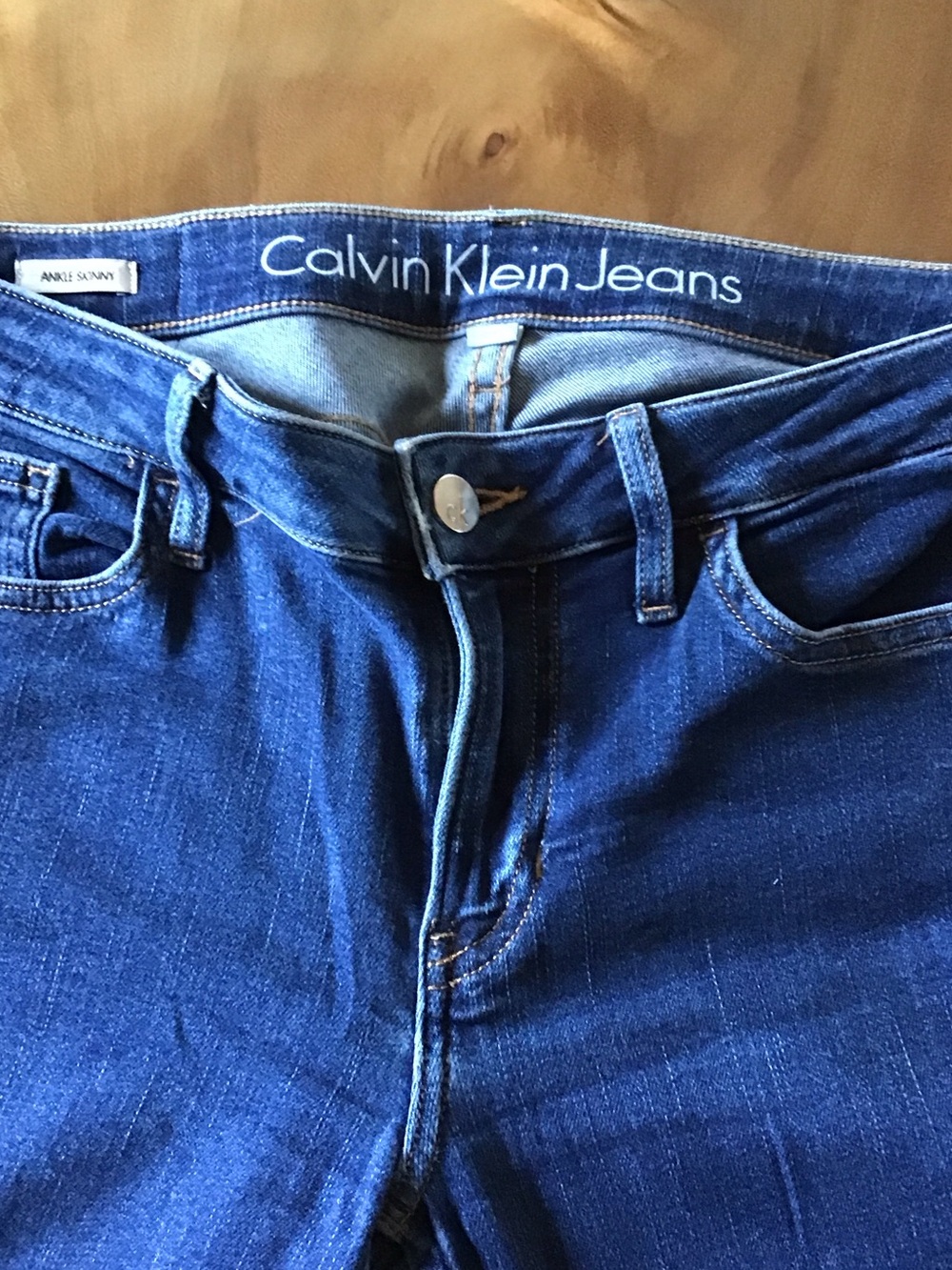 Calvin Klein Women’s Skinny Dark Blue Jeans